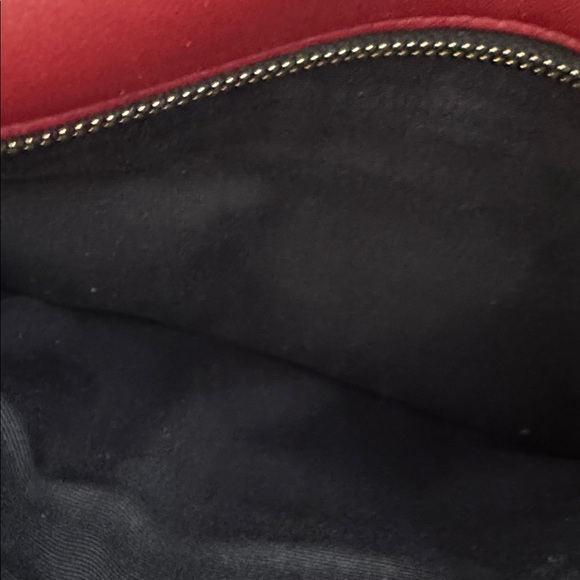 Saint Laurent RARE Burgundy Niki Medium Leather Bag with Gold Tone Hardware - Picture 16 of 17